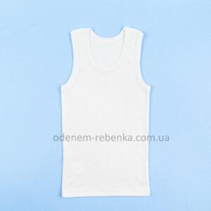 майка белая, майка біла, білизна біла для хлопчика