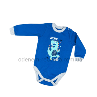 боді, боді динозавр, боди синее, боди длинный рукав, бодики, боді для малюків, бодікі, боди74, боді80, боді86