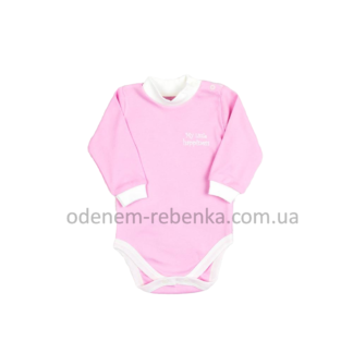 боді рожевого кольору, боді для немовлят, боді дитяче ясельне довгий рукав, боді рожеве для малюків