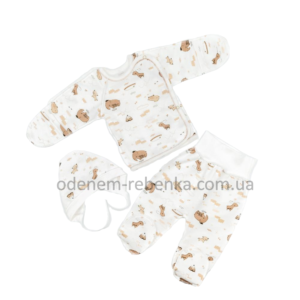 Комплект одягу для новонароджених та немовлят в пологовий будинок, комплект в роддом на выписку