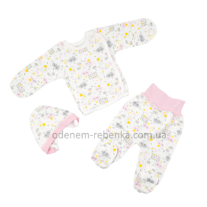 Комплект одягу для новонароджених та немовлят в пологовий будинок, комплект в роддом на выписку