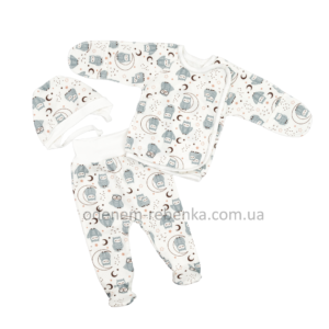 Комплект одягу для новонароджених та немовлят в пологовий будинок, комплект в роддом на выписку