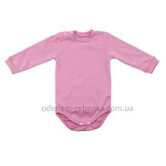 боді однотонне рожеве, боди детское купить в украине, дитче боді, боді дівчинці, боді дитяче тепле