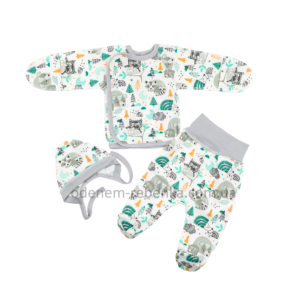 Комплект одягу для новонароджених та немовлят в пологовий будинок, комплект в роддом на выписку