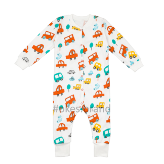комбінезон для хлопчиків з машинками, слип, сліп для хлопчика, слип , чоловічок для немовлят, чоловічок бавовняний, слип детский купить, слип детский