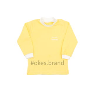 Кофта дитяча жовта, водолазка жовта, дитяча водолазка, водолазка для малюка