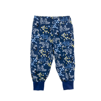 Сині штанці для хлопчика, дитячі штанці, повзунки-штанці, штанці для малюків, дитячий трикотаж, детская одежда, інтерлок, ползунки, повзунки без п`яточки, повзунки для немовлят