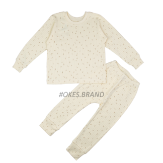 Піжама для хлопчика, піжама для хлопчиків, детская пижама для мальчика, піжама з зірочками, стильна дитяча піжама на хлопчиків, піжами на хлопчиків, купити піжаму для хлопчиків, піжама кремового кольору, піжама