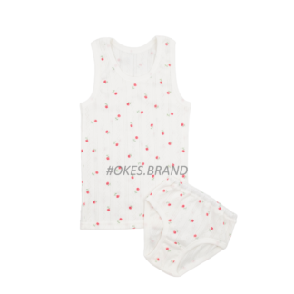 Комплект майка з трусами на дівчинку, майка на дівчинку, майка для дівчаток, майка+труси для дівчаток, майка с трусами для девочки, комплект майка з трусами для дівчинки