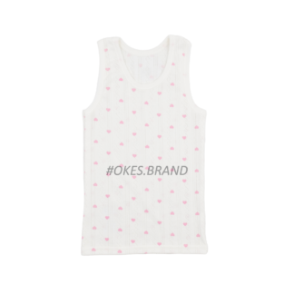 Майка для девочки, майка для дівчинки, майка молочна на дівчаток, майка на дівчинку ажурна